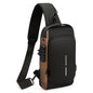 Men's Anti-theft Crossbody Shoulder Bag Travel Sling Chest Pack