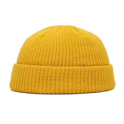 Winter Warm Beanies Wool Knitted Hat Casual Unisex Adult Men Female
