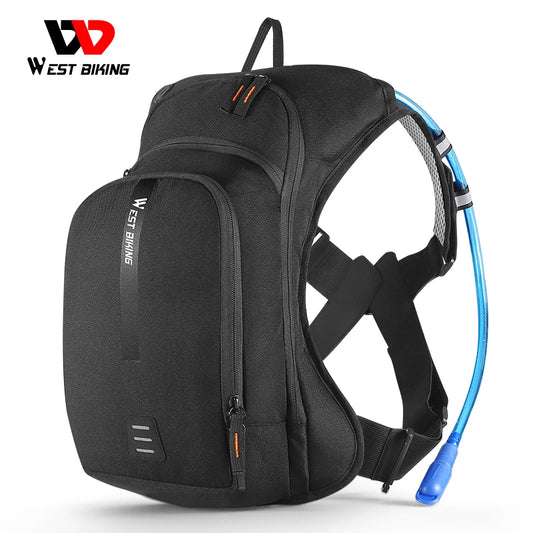 WEST BIKING 10L Ultralight Cycling Backpack Ergonomic Strap MTB Road Bicycle Bag With Water Bag Outdoor Hiking Climbing Bag-EXPROTAS