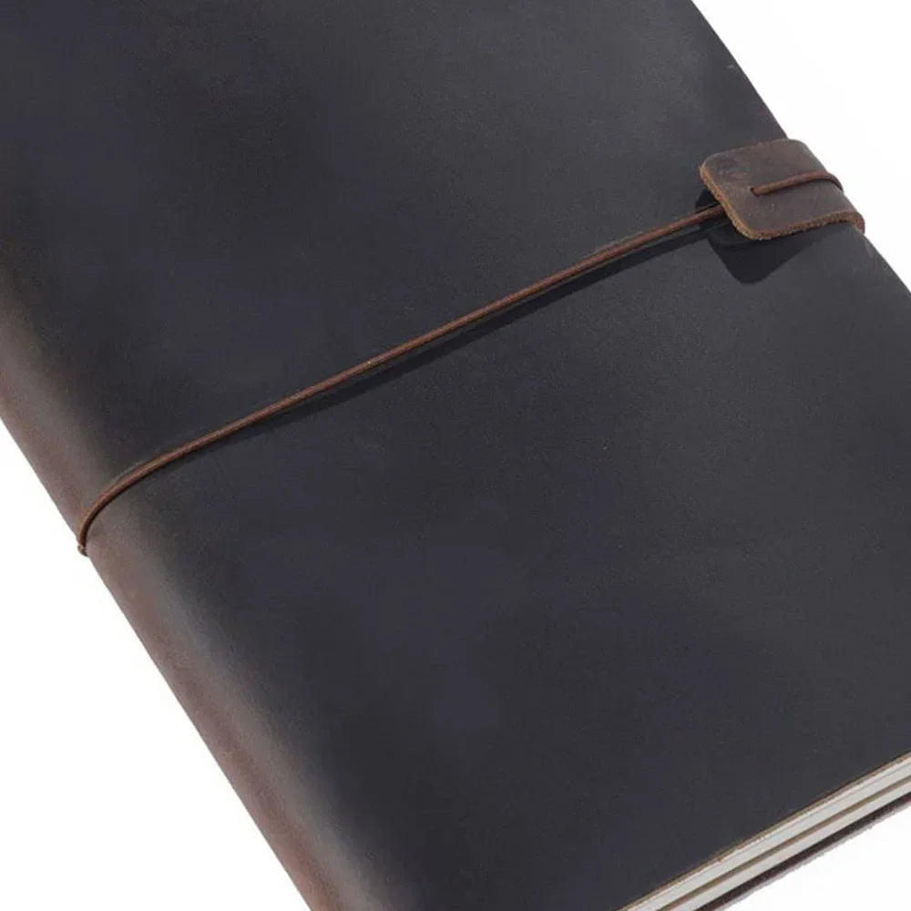 Vintage Leather Journal Cover Handmade Bound Diary Notebook Travel Writing