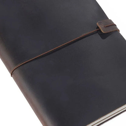 Vintage Leather Journal Cover Handmade Bound Diary Notebook Travel Writing