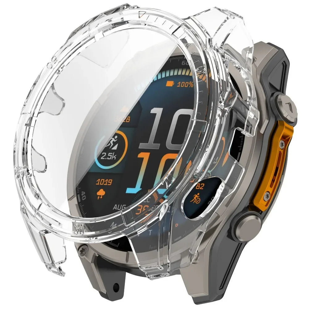 Screen Protector for Garmin Fenix 8 43mm 51mm 47mm Tempered Glass Case