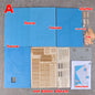 1/35 Model Building Architecture House Diorama Kit - 20 Pieces