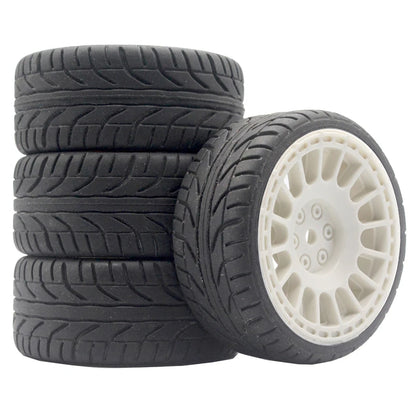 12mm Hex RC Wheels for 1/10 Rally Racing Car HSP HPI Tamiya Traxxas