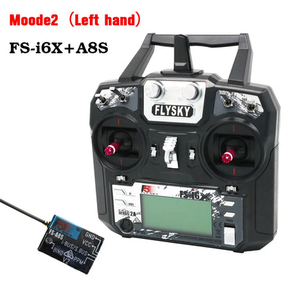 Flysky Radio Transmitter 10CH 2.4GHz AFHDS 2A with X6B IA6B Receiver for RC