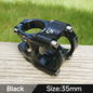 Bike Stem 35mm Adjustable MTB Riser 31.8mm Alloy Handlebar Short