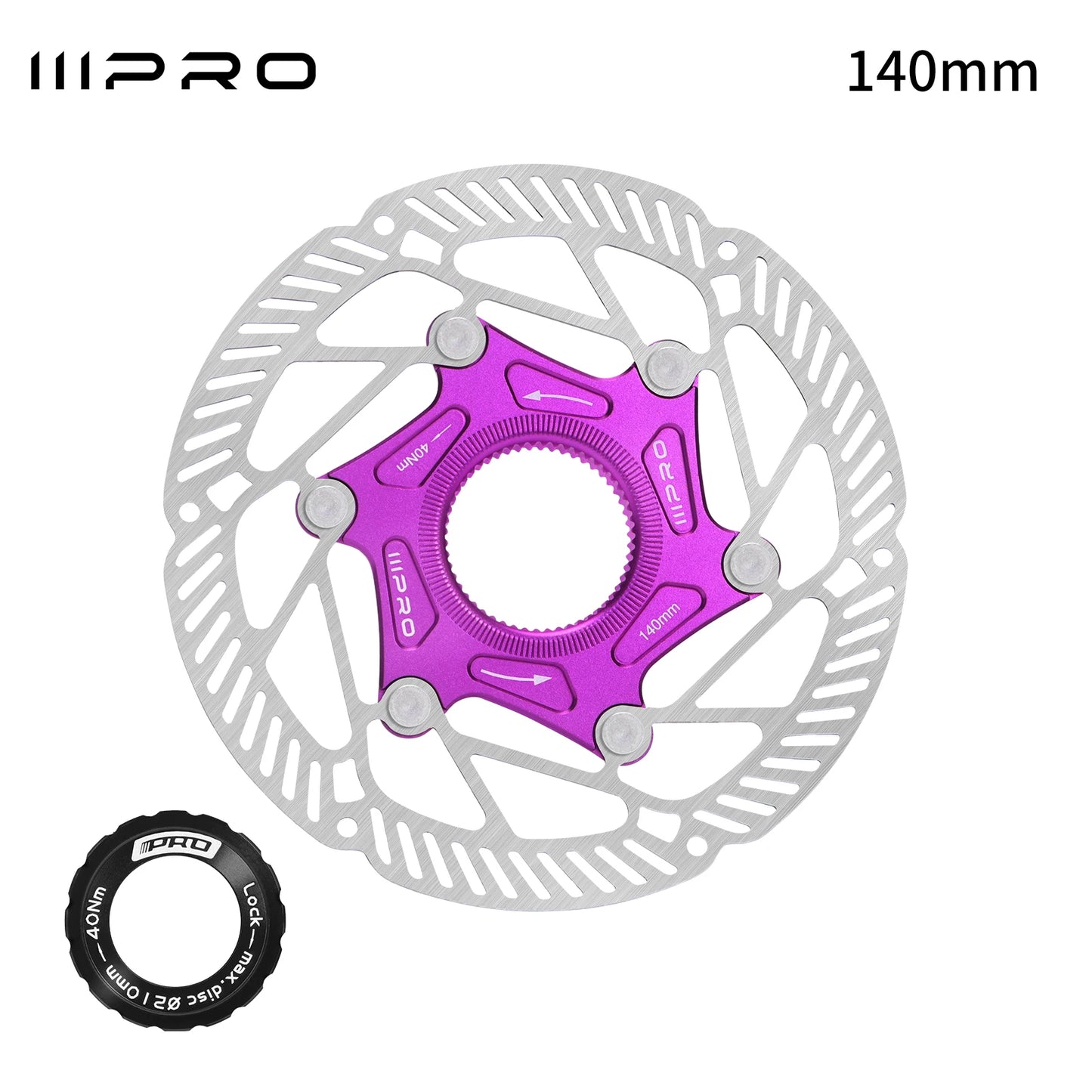 SNAIL Floating Disc Rotor 160/180/203mm 6-Bolt MTB Bicycle Brake Rotor