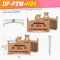 JSHOUBIKE Sintered Metal Brake Pads for Hope Tech 3 E4 Race Evo E4 Maxima