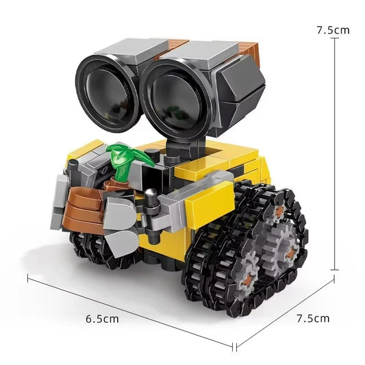 Mini Wally Building Block Model Small Size Assembly Children's Toys Rising Gift