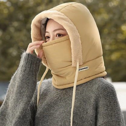 Winter Hat Waterproof Windproof Warm Down Cap for Men Women Outdoor Skiing