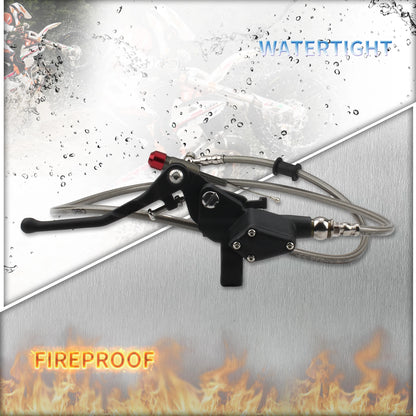 Universal 1200mm Hydraulic Brake & Clutch Levers for Dirt Bike Enduro Motocross