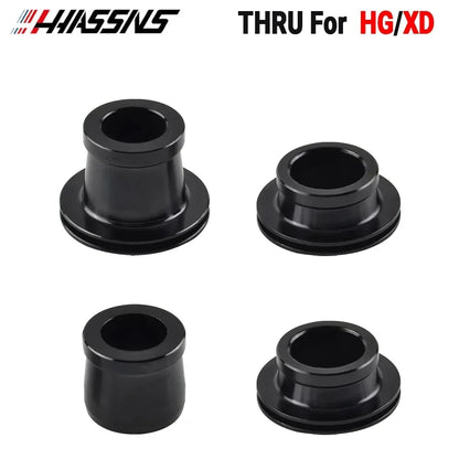 HASSNS PRO7 HG/XD/MS Hub Adapter, QR/THRU Endcap for 135x10/142x12 Bicycle Hub Body
