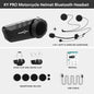 Motorcycle Helmet Intercom Freedconn KY Pro Bluetooth Headset 6 Riders 1000m