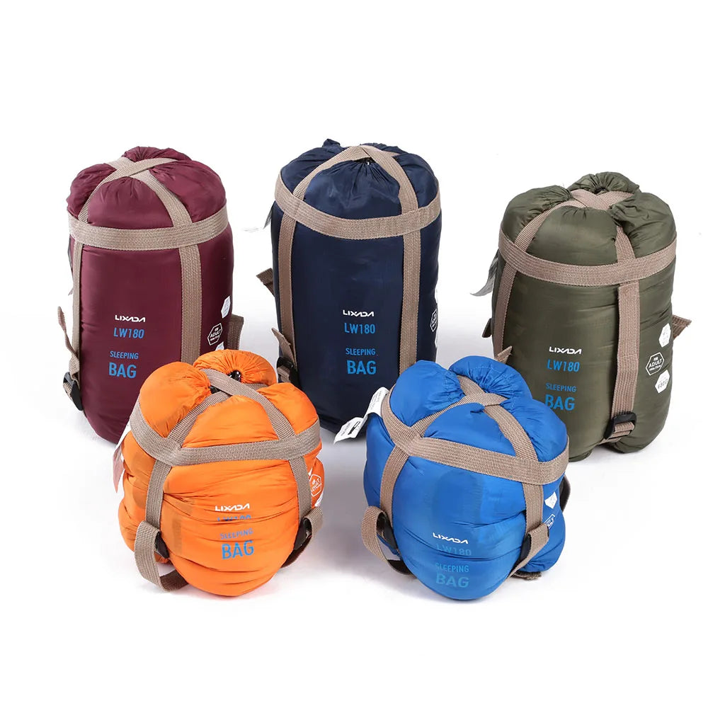LIXADA 190*75cm Envelope Sleeping Bag Adult Camping Outdoor Mini Walking beach Sleeping Bags Ultralight Travel Bag Spring Autumn-EXPROTAS