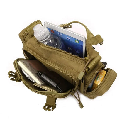 Outdoor Tactical Pack Waist Bag Camping Hiking Pouch Chest Bag Large