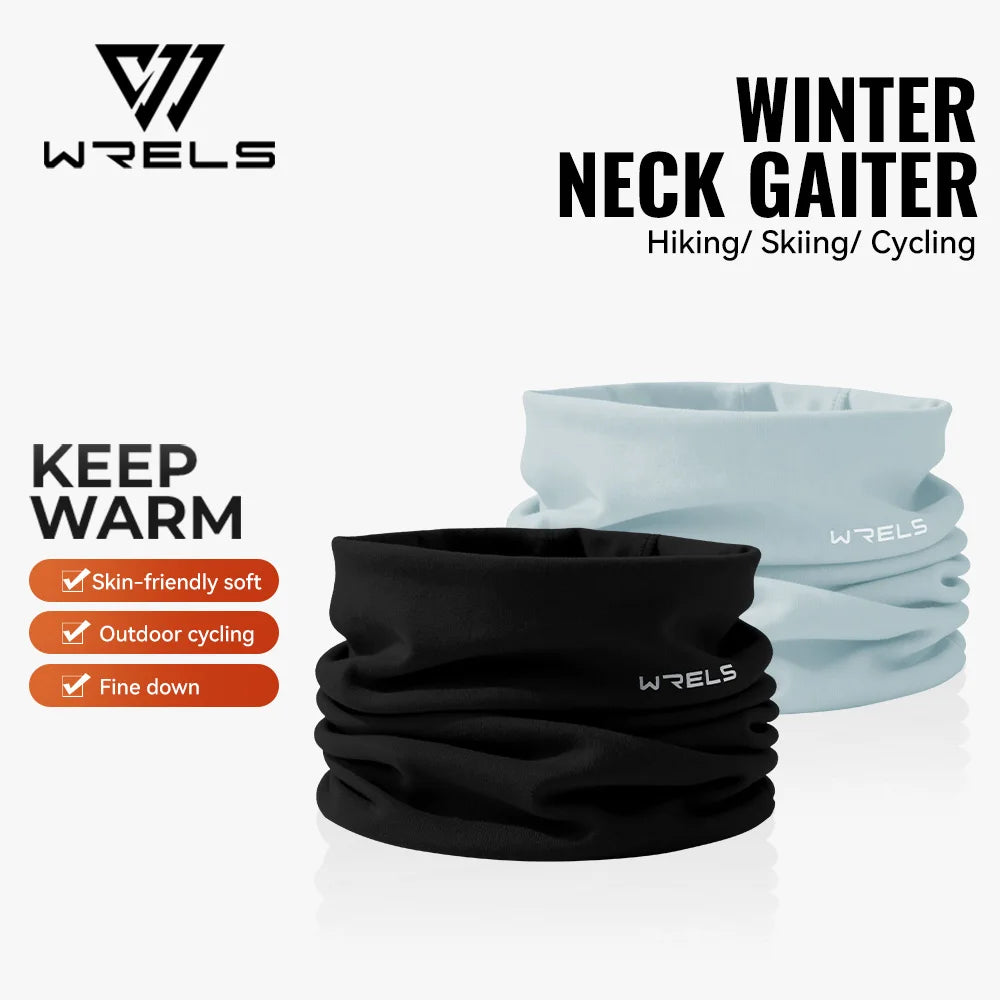 Winter Neck Gaiter Scarf Face Cover Fleece Windproof for Men Women