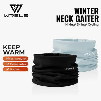 Winter Neck Gaiter Scarf Face Cover Fleece Windproof for Men Women