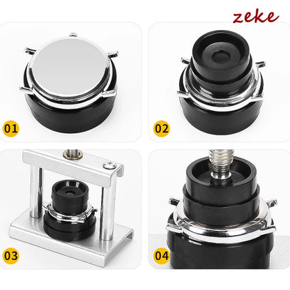 Watch Back Case Press Tool Professional Repair Closer with Dies for Watchmaker