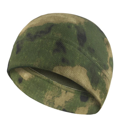 Men Women Winter Fleece Beanie Hat, Windproof Tactical Military Skull Cap for Hiking Hunting