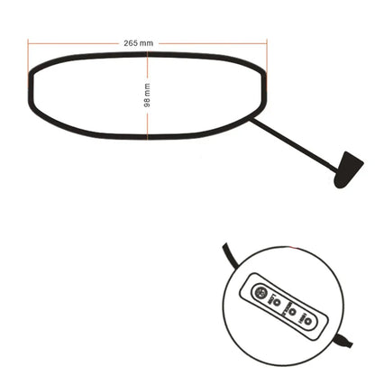 WINTER Motorcycle electric heating film anti-fog visor for Helmet heating ultra clear lenses patch film-EXPROTAS