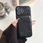 Retro Petal Flower Case for iPhone 13-17 Pro Max Large Window Shockproof Cover