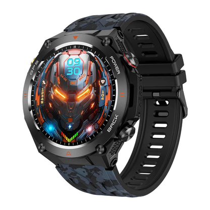 2024 COLMI V75 GPS Smart Watch 1.45" Ultra HD Display Built-in GPS & Compass Make/Receive Phone Calls Smartwatch 650mAh Battery-EXPROTAS