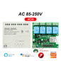 Zigbee Smart Switch Relay Module 12V 24V 4CH Control for Alexa Tuya