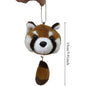 Cute Red Panda Plush Shoulder Bag Women Travel Backpack Crossbody