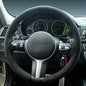 Car Steering Wheel Cover Anti-Slip  Suede Leather For BMW M Sport 1 Series F20 M135i M140i M235i M240i X1 F21 F48 X2 F39 X3 F25-EXPROTAS