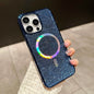 Diamond MagSafe Case for iPhone 11-17 Air Pro Max Plus Electroplate Cover
