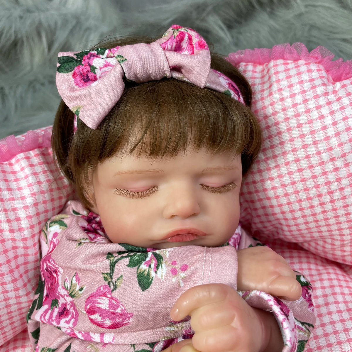 48CM Reborn Doll Baby Rosalie Lifelike 3D Skin Silicone Newborn Toy
