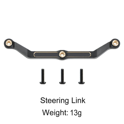 TRX4M Brass Steering Link Knuckle Diff Cover Caster Block Weights 1/18 RC