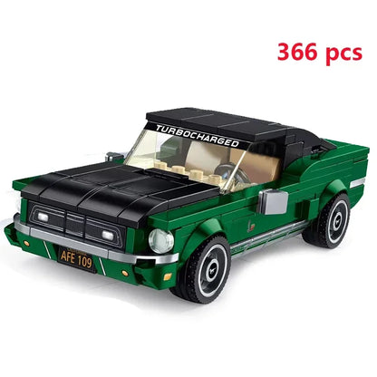 Car Series Building Blocks Model Sets Sports Racing Speed Champion DIY Educational Bricks Toys Boys Kids Adult Christmas Gifts-EXPROTAS