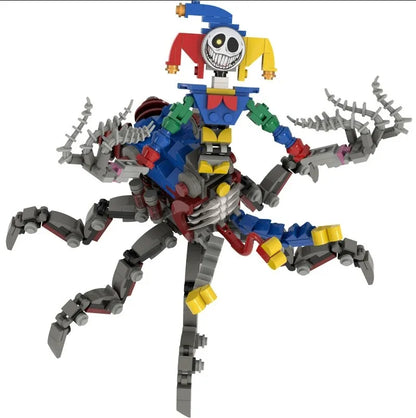 Moc Bobble Game 8Pcs Joker Spidert Building Block Figurine Model Toy