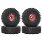 Beadlock Wheel 1.9 Metal Rim for 1/10 RC Crawler Axial SCX10 TRX-4 Redcat
