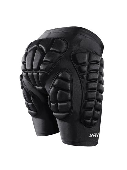 Padded Shorts Protection 3D Impact Hip for Ski Snowboard Skating