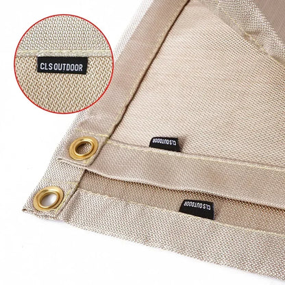 Outdoor Camping Fireproof Cloth BBQ Insulation Mat Flame Retardant Fiberglass Pad