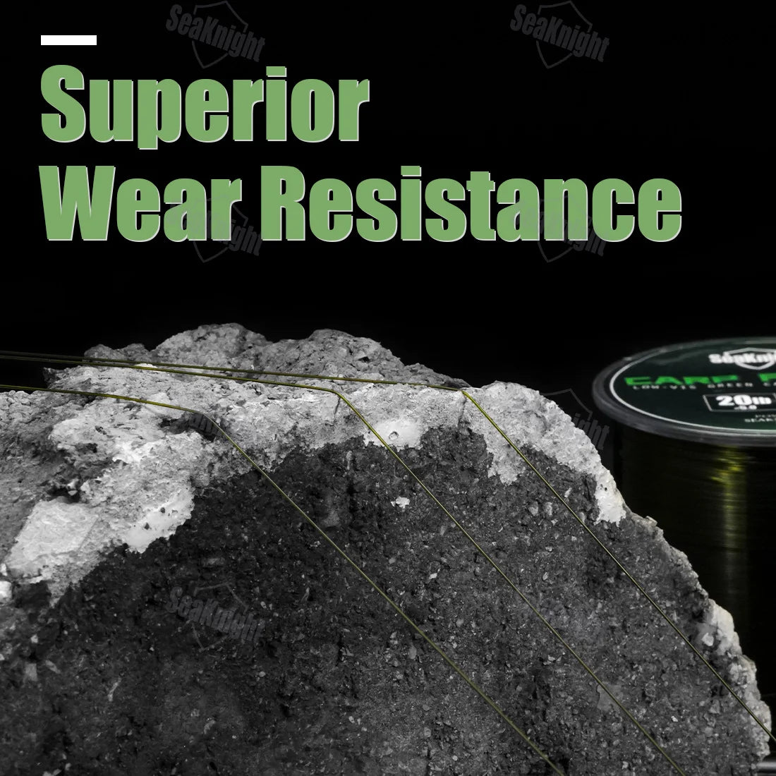 SeaKnight CARP 500M Nylon Fishing Line 10-25LB Strong Smooth Invisible Green