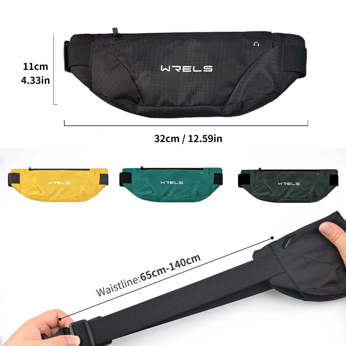 Running Waist Bag Waterproof Phone Pouch Outdoor Sports Fitness Holder