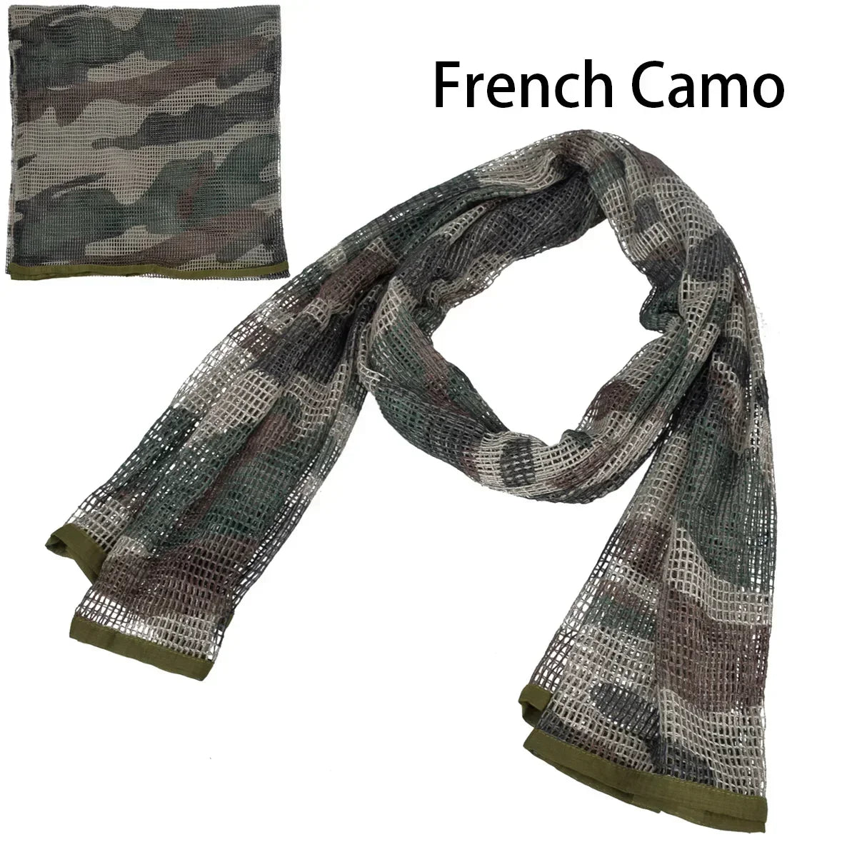Veil Camo Mesh Scarf for Outdoor Camping Hiking Hunting Activities