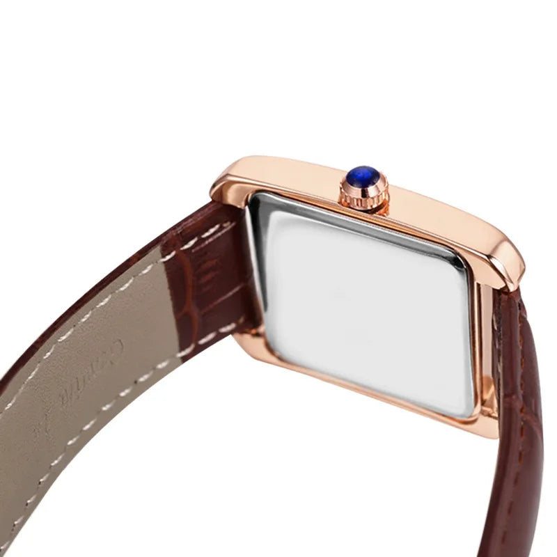 Men Women Quartz Watch Waterproof Casual Unisex Wristwatch for Couple