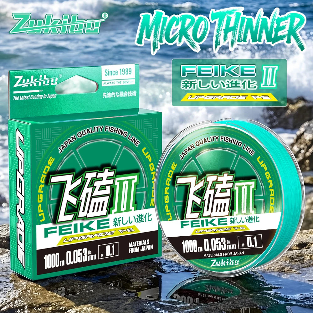 1000M PE Braided Fishing Line 8 Strands Abrasion Resistant for Bass Fishing