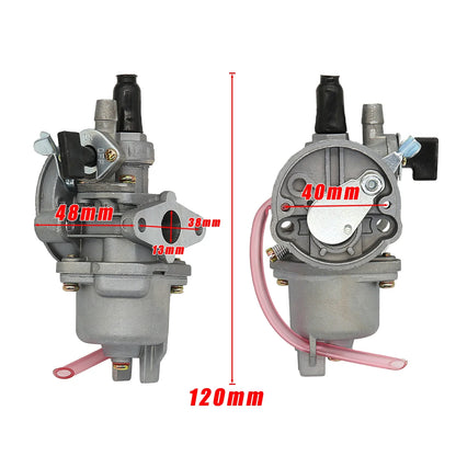 47cc 49cc 2-Stroke Carburetor for Pocket Bike Mini Quad ATV Dirt Bike Go Kart