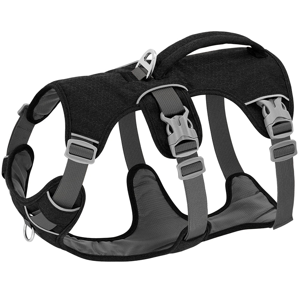 Escape Proof Dog Harness Reflective Vest with Handle for Small Medium Dogs