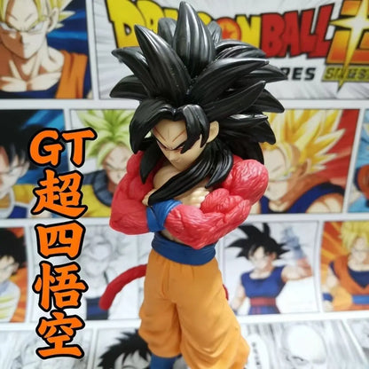 14cm Dragon Ball Z Son Goku SSJ4 Figure PVC Anime Action Statue Model Toy