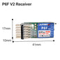 Dumborc 2.4GHz Receiver for RC Car Boat with Gyro P6DC P6F P4FM P10F