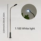 5PCS Miniature Street Lamp LED Model 3V Road Light for Diorama Layout