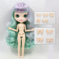 ICY DBS Blythe Doll 1/6 BJD Joint Body White Skin 30cm Custom Random Eyes