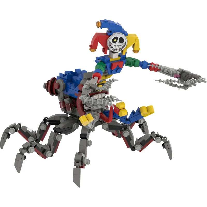 Moc Bobble Game 8Pcs Joker Spidert Building Block Figurine Model Toy