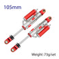 For 1/10 RC Crawler Shock Absorber Damper 2Pcs Metal UT4 TRX4 90046